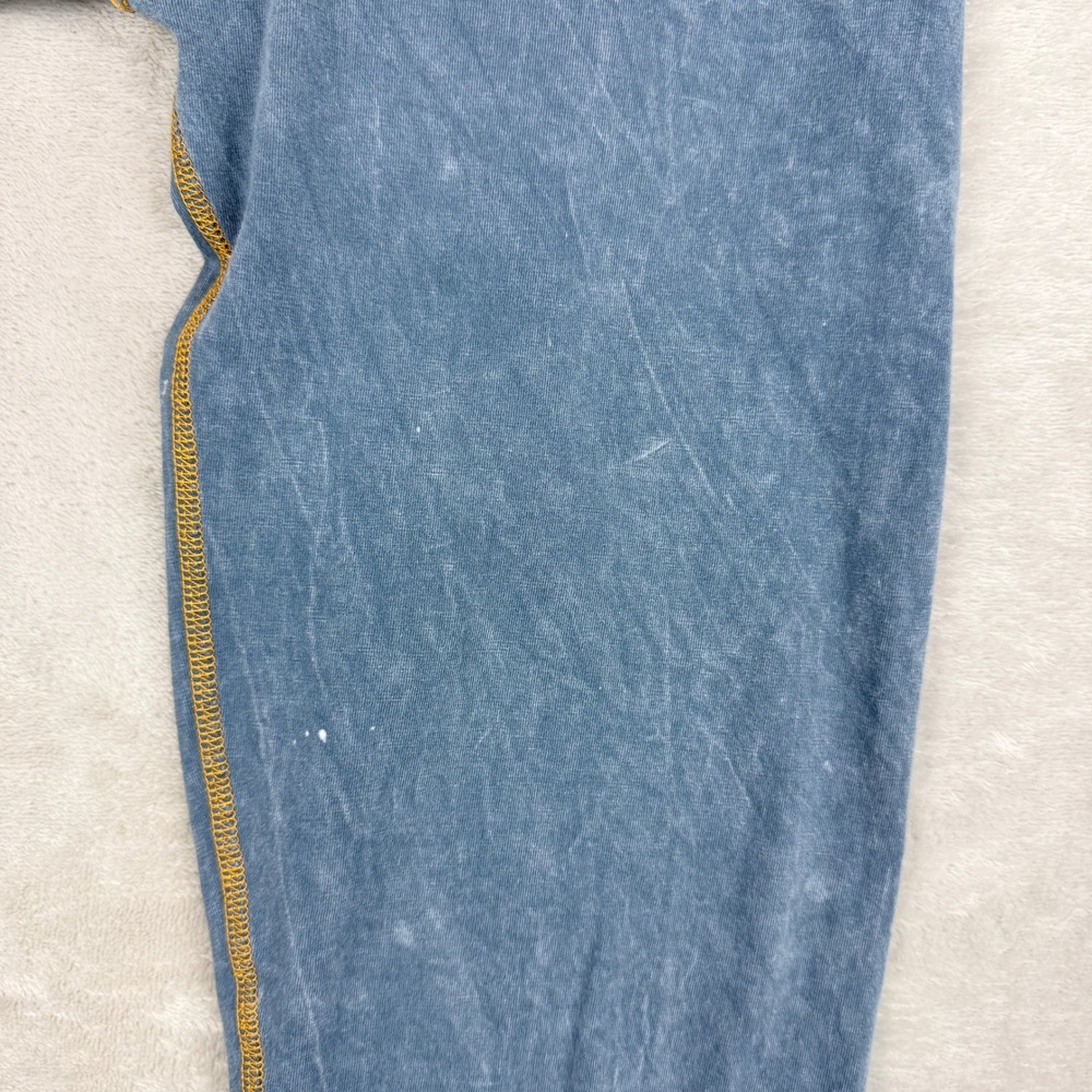 Agave Lux Men XXL Shirt Stone Blue Long Sleeve Supima Cotton Crewneck USA Made - Picture 8 of 14